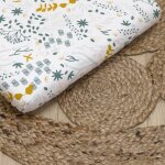 Drap housse coton bio berceau yukari yukari original
