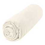 Drap housse en coton jersey uni �cru