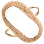 Drap housse couffin en coton jersey uni blanc