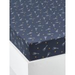 Drap - housse enfant rock star marine fonc