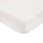 Drap housse �toiles blanc