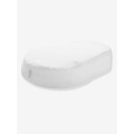Drap - housse en fleur de coton pour nid d'�veil cocoonababy blanc
