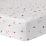 Drap - housse imprim� 100% coton, harry potter fly blanc