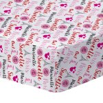Drap housse imprim� 100% coton, miraculous heroine rouge