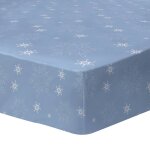 Drap - housse imprim�, disney home frozen frozenia bleu