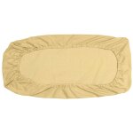 Drap - housse moutarde