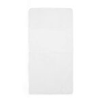 Drap housse tissu �lastique en coton blanc