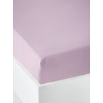 Drap - housse uni bb lilas