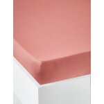 Drap - housse uni enfant terracotta