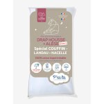 Drap magique 2 en 1 : drap - housse / al�se p'tit lit blanc