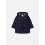Duffle - coat gar�on en drap � capuche bleu