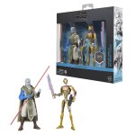 Duo figurines star wars dagan gera dro�de bx noir