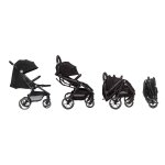 Duo poussette et sige auto kibu noir