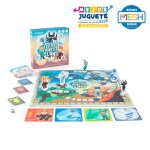 �chappe toi de monstruolandia - jeu de soci�t� pour enfant - apprends la coop�ration bleu