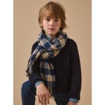 �charpe carreaux enfant marine