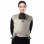 �charpe de portage en coton biologique tricot slen beige