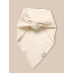 Echarpe triangle en laine et mohair fille ecru Echarpe triangle en laine et mohair fille ecru