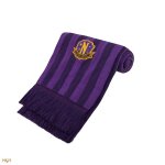 �charpe violette acad�mie nevermore - mercredi violet ray�