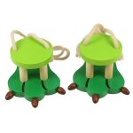 �chasses pattes de crocodile vert
