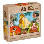 Eco - puzzle 24 pcs mini double face lion king multicolore