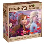 Eco - puzzle 60 pcs double face frozen 2 multicolore