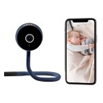Ecoute b�b� vid�o connect� t�l�phone et wifi zen connect bleu nuit