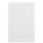 Edredon en coton bio blanc