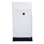 Edredon pour lit en coton - hello blanc