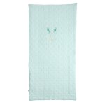 Edredon pour lit volutif en coton - original bleu ciel
