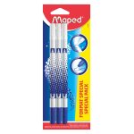 Effa�eurs pour encre bleue bleu
