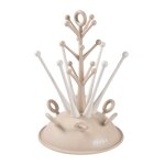 Egoutte biberons arbre grande capacit� 6 biberons terre argile