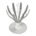 Egoutte biberon pliable compact et nomade gris Egoutte biberon pliable compact et nomade gris