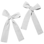 Embrasses attaches � nouer pour ciel de lit cabane gris