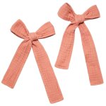 Embrasses attaches � nouer pour ciel de lit cabane terracotta