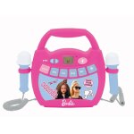 Enceinte bluetooth barbie avec micros rose
