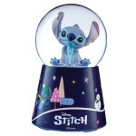 Enceinte bluetooth boule � neige disney stitch, lumineuse avec changement de couleurs multicolore