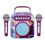 Enceinte bluetooth frozen avec micros multicolore