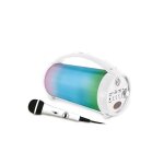 Enceinte bluetooth lumineuse avec micro iparty multicolore