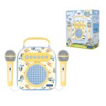 Enceinte bluetooth avec micros bluey multicolore