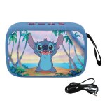 Enceinte bluetooth portable stitch - sans - fil, usb - c, batterie rechargeable multicolore Enceinte bluetooth portable stitch - sans - fil, usb - c, batterie rechargeable multicolore