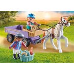 Enfants avec cal�che et poney 71496 multicolore