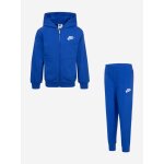 Ensemble 2 pi�ces gilet � capuche et bas bleu roi