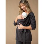 Ensemble 2 pices grossesse envie de fraise anthracite