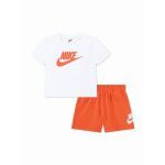 Ensemble 2 pi�ces orange / blanc