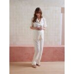 Ensemble 2 pi�ces pyjama before and after personnalisable �cru