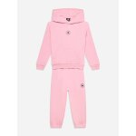 Ensemble 2 pi�ces sweat � capuche et bas rose