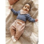 Ensemble 3 pices naissance body + pantalon + foulard camel
