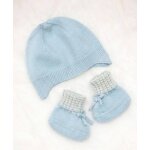 Ensemble accessoires b�b� gar�on bleu ciel