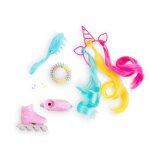 Ensemble accessoires coiffure arc - en - ciel pour poupe corolle girls multicolore