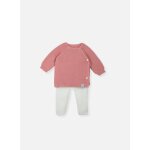 Ensemble bébé brassière + pantalon pétunia / écru Ensemble bébé brassière + pantalon pétunia / écru